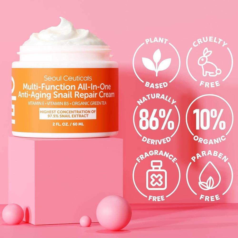 Snail Mucin 97.5% Moisturizer Cream 60ml