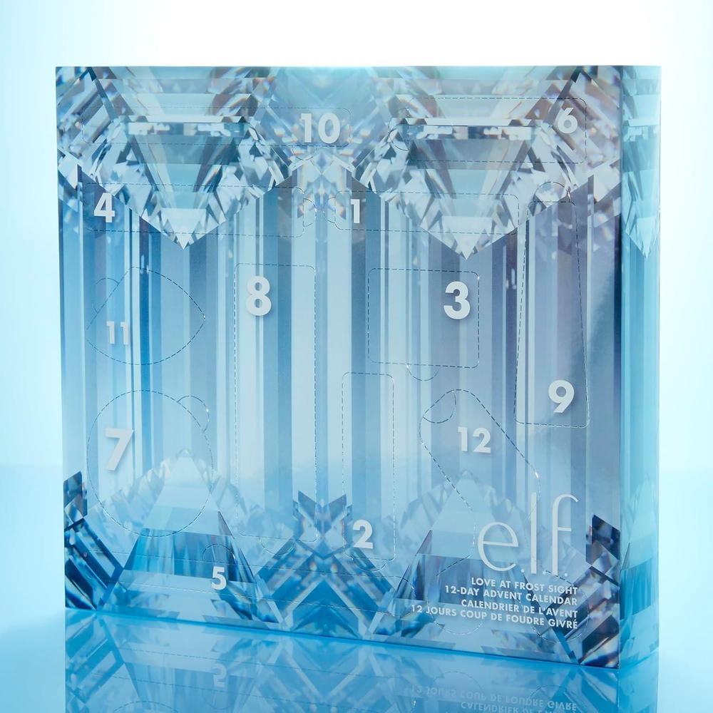 12-Day Advent Calendar, Skincare & Festive Makeup Kit