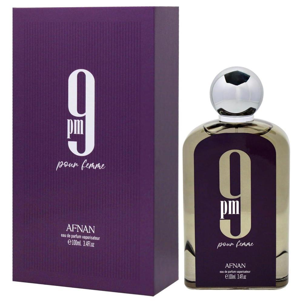 Afnan 9 PM Pour Femme perfume fresco y duradero para mujer, complemento perfecto para colecciones de fragancias