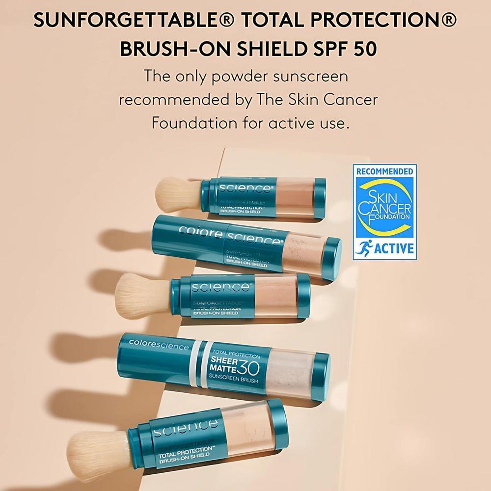 Brush-On Sunscreen Mineral Powder For Sensitive Skin