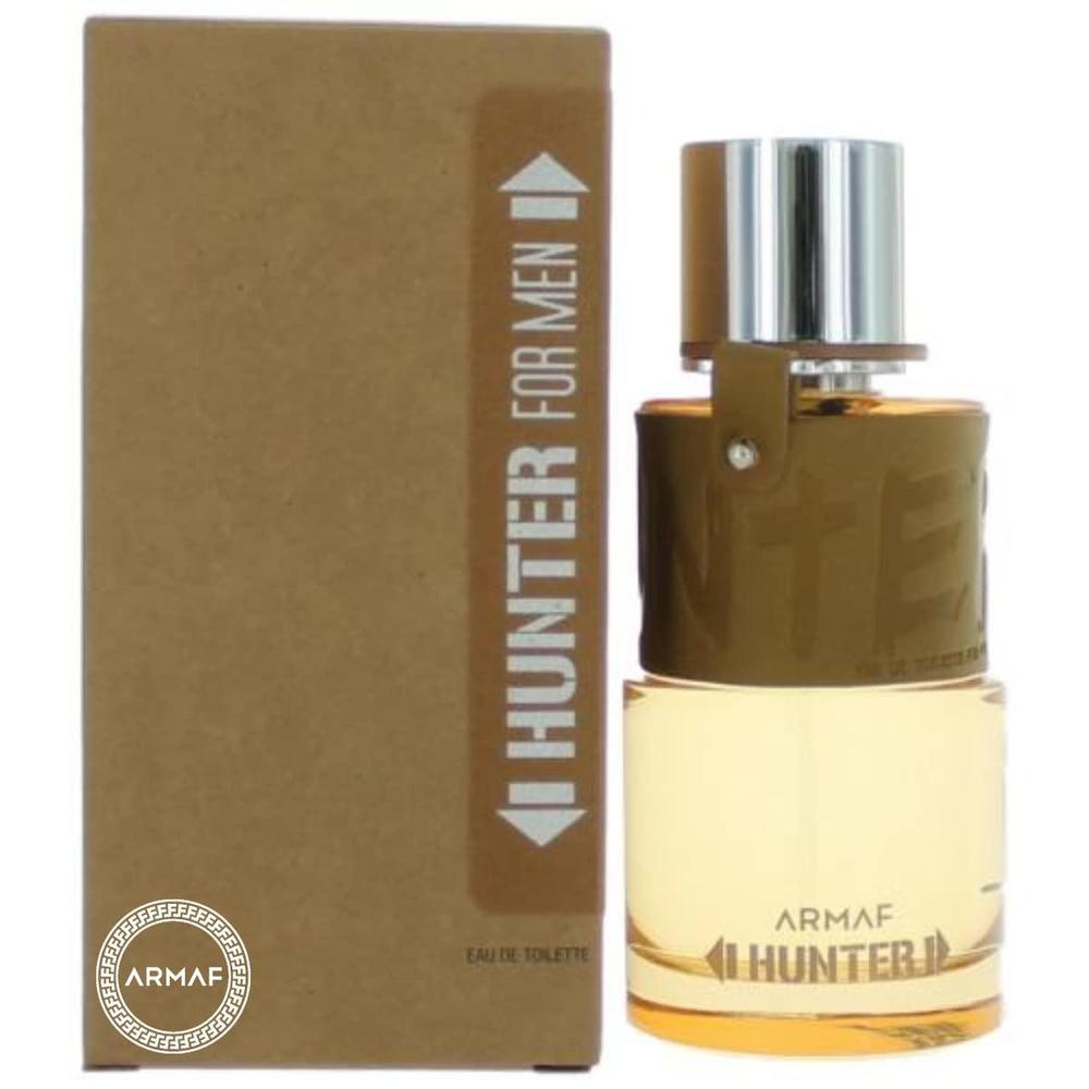 Armaf Hunter EDP Spray para Hombre, Fragancia de 100 ml con notas de almendra, lavanda y s‡ndalo, 108 g de peso. Larga duraci—n.