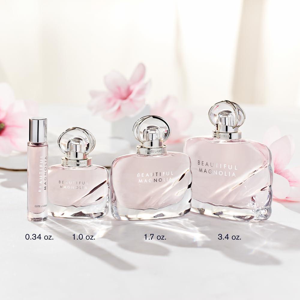 Estée Lauder Beautiful Magnolia Eau de Parfum Spray with Notes of Lush Magnolia, Solar Gardenia, Warm Woods & Luminous Musk | Perfumes for Women