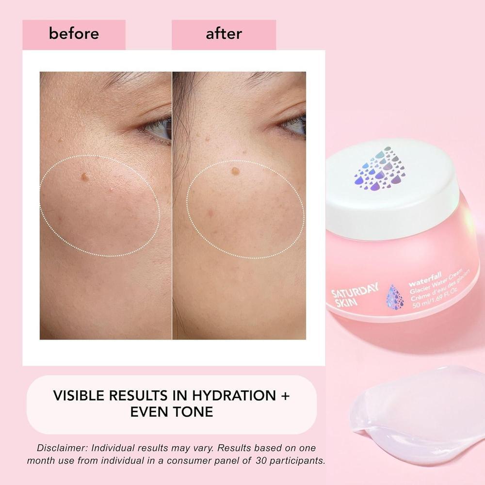 Water Face Cream Gel Type Cream From Alaska Glacier Water 50 ml