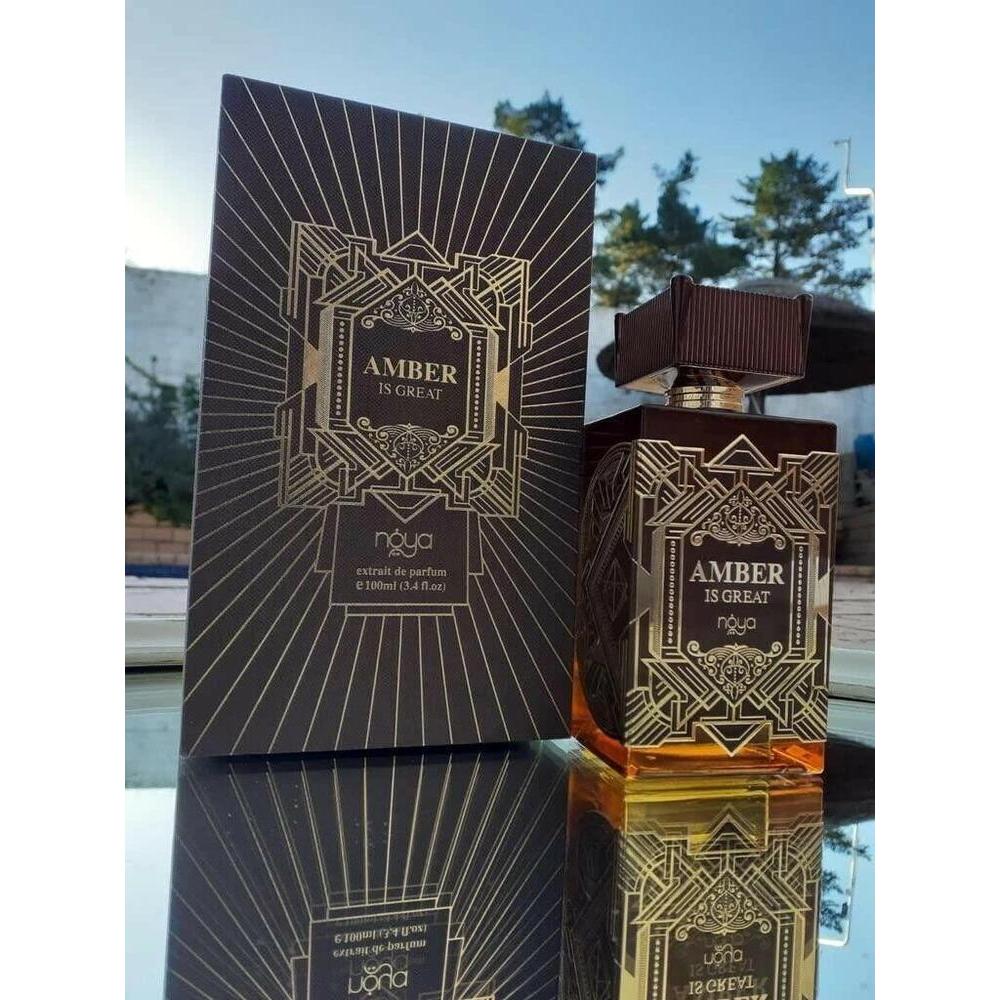 AFNAN Zimaya Amber Is Great Eau De Parfum Espray, fragancia unisex de lujo, 100 ml, aroma ámbar y cítricos