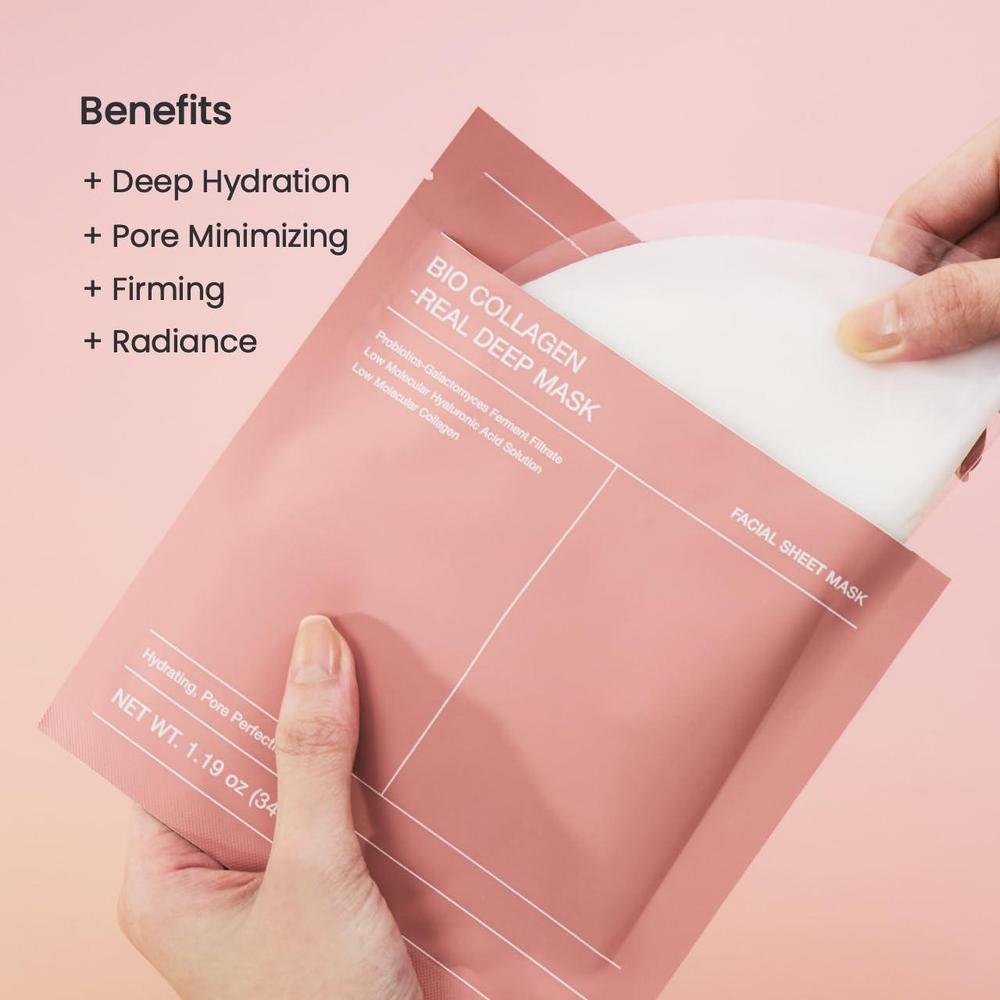Bio-Collagen Real Deep Mask Hydrating Hydrogel