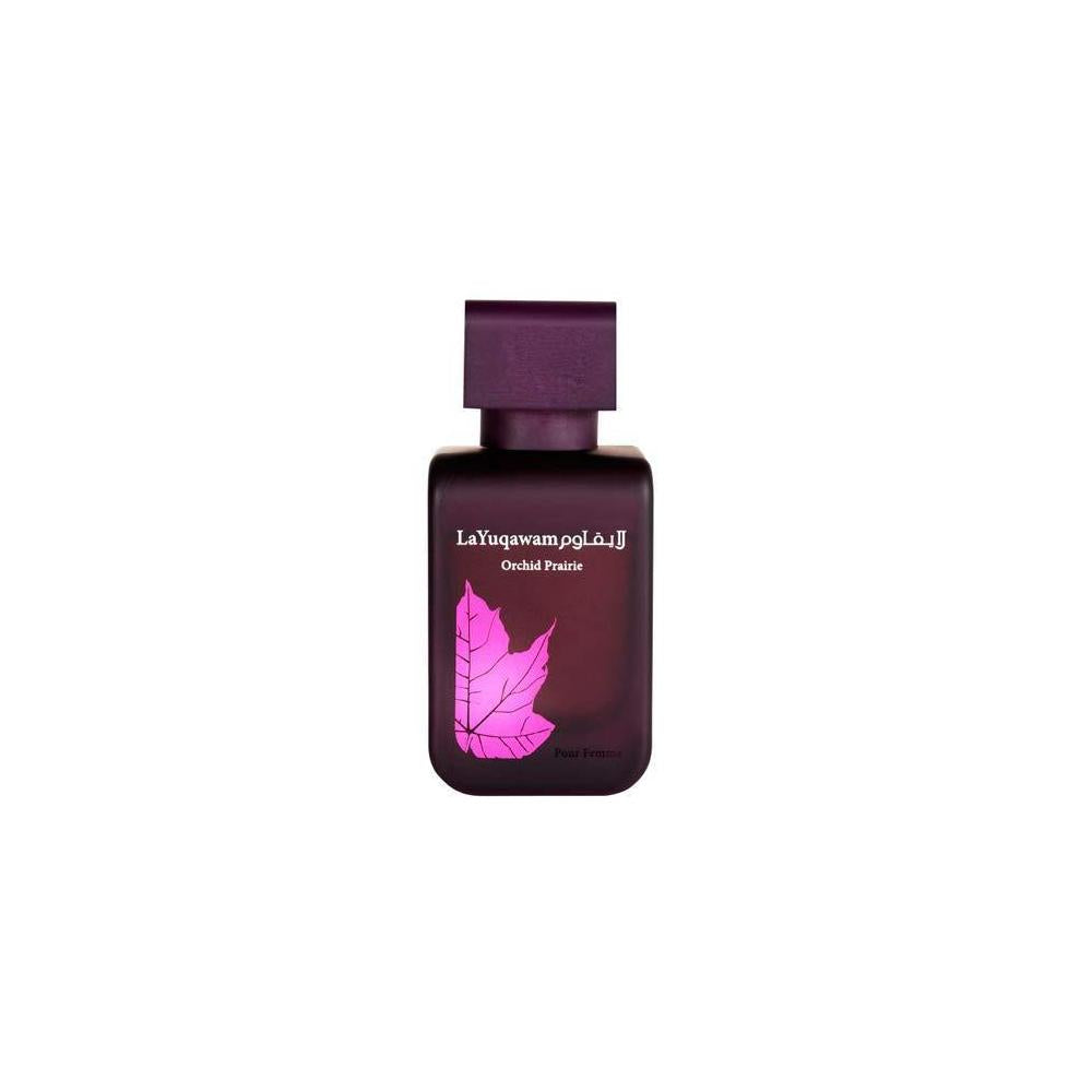 RASASI La Yuqawam Orchid Prairie Eau de Parfum en espray para mujer, fragancia floral de larga duración