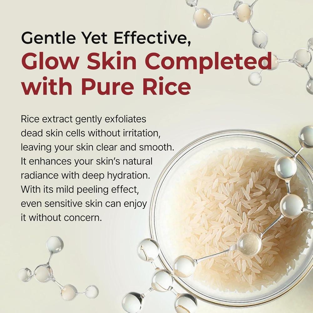 White Rice Peeling Ampoule + AHA BHA - 80ml