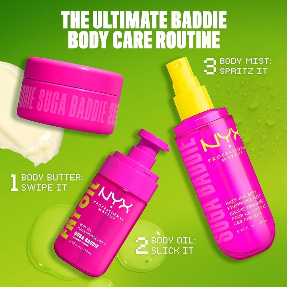 Fat Oil Fragrance Mist Perfume Suga Baddie Vanilla & Whipped Cream Scent 2.7 fl oz