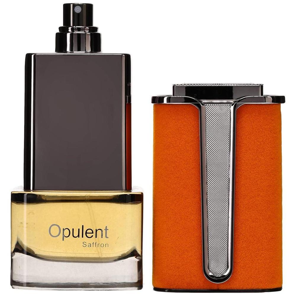 Al Haramain Opulent Saffron - Colonia para hombres árabe con fragancia oriental y perfume de larga duración