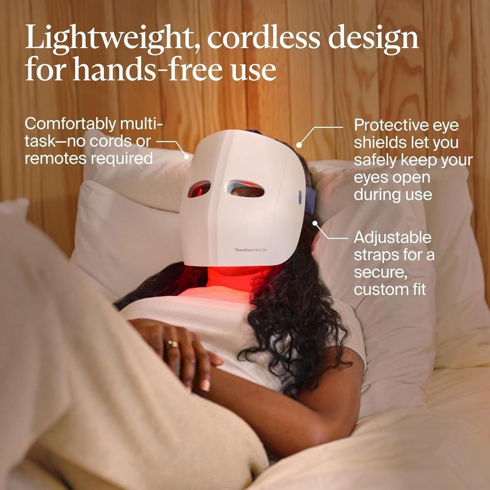 Therabody Theraface Mask Glo Cordless Led Skincare Mask