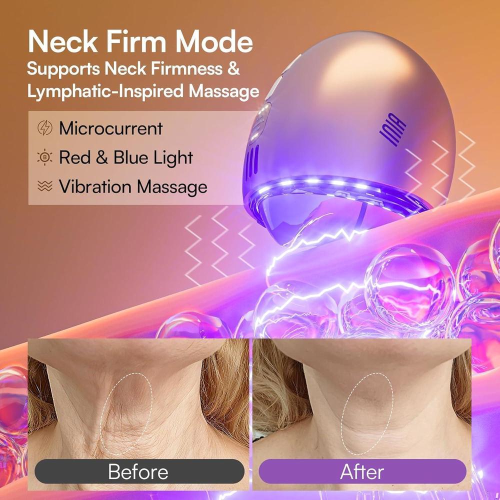 Red Light Therapy 7-in-1 Tool Thermal & Cryo Facial Massager