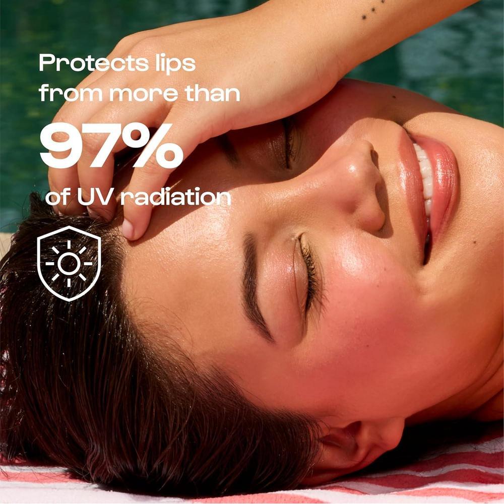 Sun Serum Lip Oil SPF 40 - Tinted Lip Oil, Moisturizer, Sunscreen For Cracked Lips, Hydrating