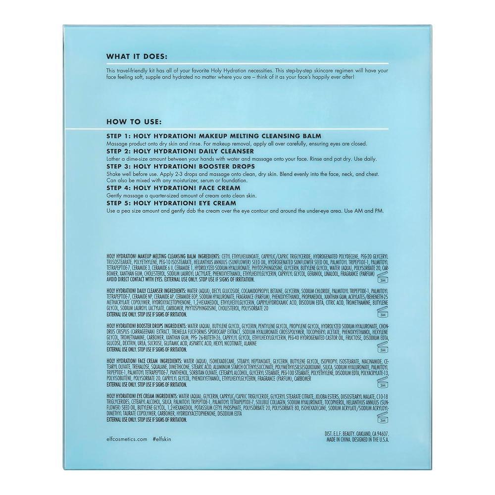 Hydrated Ever After Skincare Mini Kit Cleanser Makeup Remover Moisturizer & Eye Cream