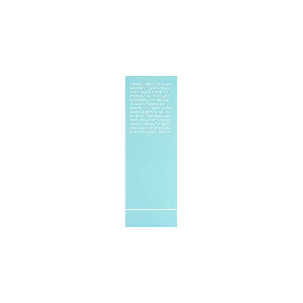 Skin Purifying Acne Face Mask And Spot Treatment With 6% Sulfur 3 Oz