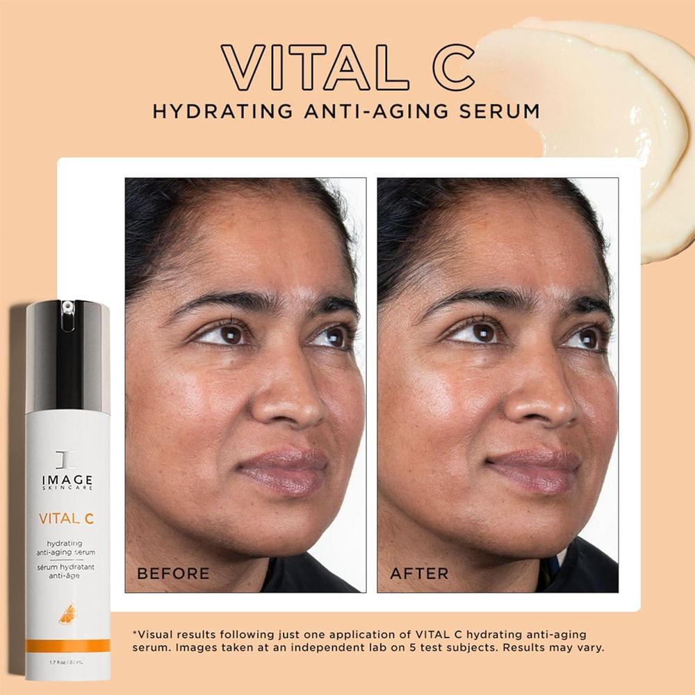 Vital C Hydrating Face Serum + Vitamin C And Hyaluronic Acid 50ml