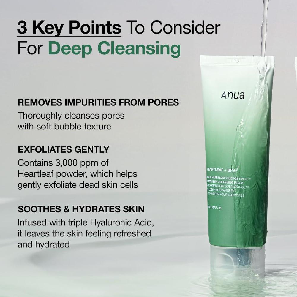 Double Cleanser Duo Heartleaf Pore Control Oil & Quercetinol Pore Foam