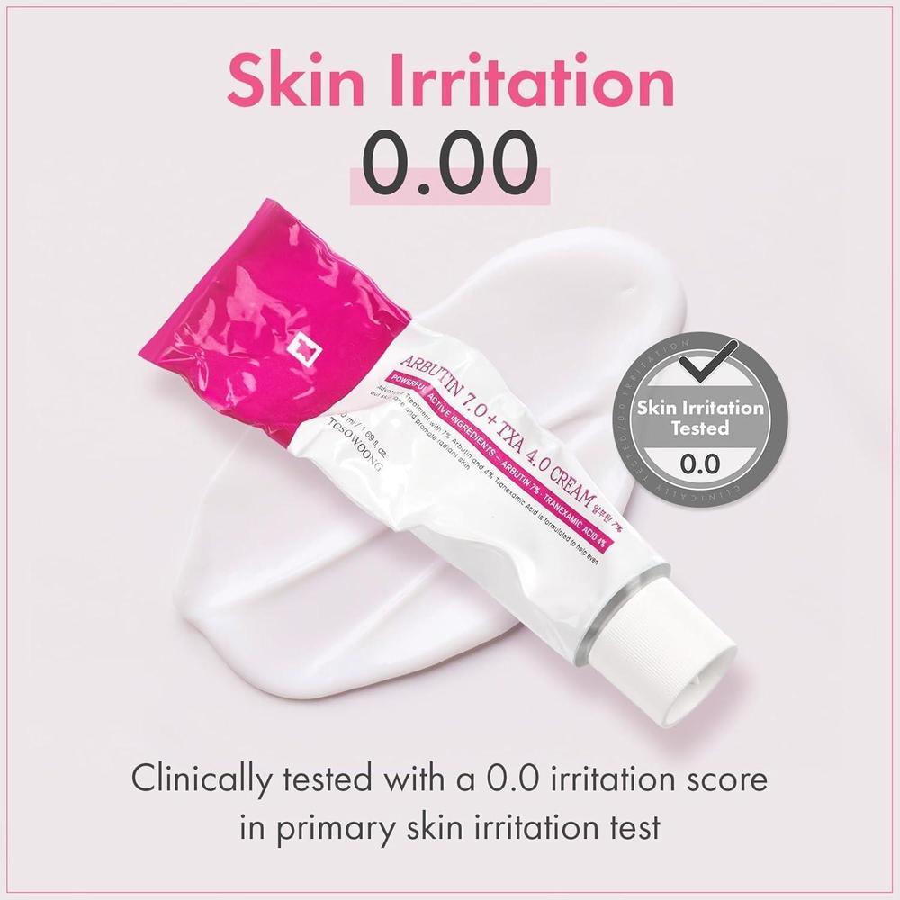 Arbutin 7% + Tranexamic Acid 4% Cream 50ml