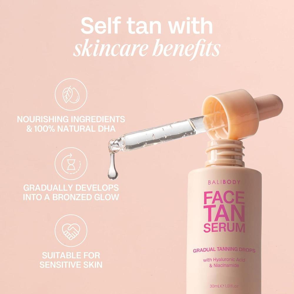 Face Tan Serum Gradual Face Serum for a Customizable Tan 30ml