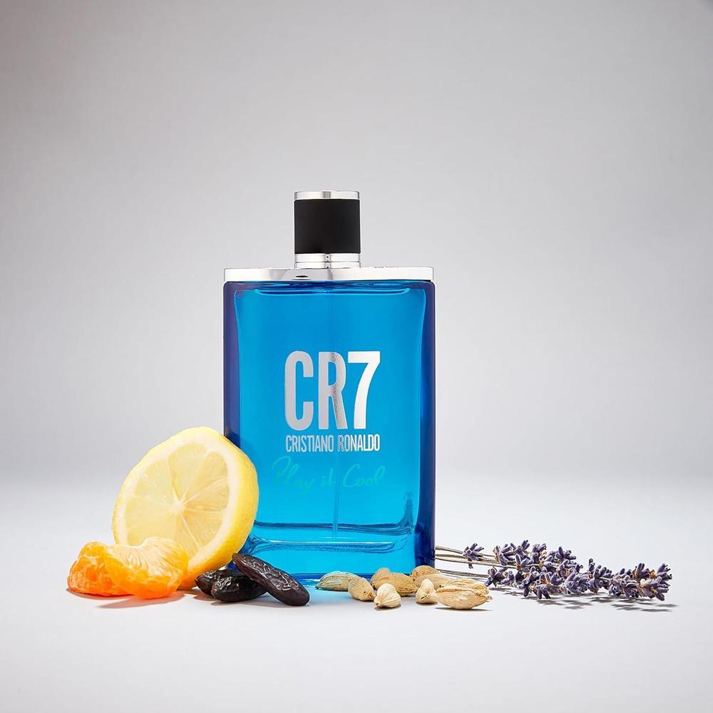 Play It Cool by Cristiano Ronaldo for Men - 3 Pc Gift Set 3.4oz EDT Spray, 5.1oz Shower Gel, 4.1oz Body Spray