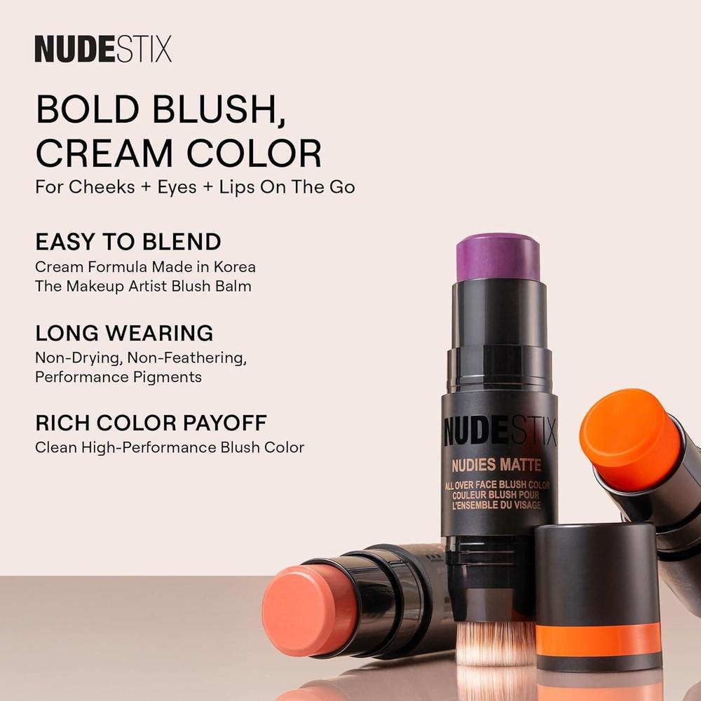 Nudies Blush Stick 3 In 1 Cream Naughty N' Spice