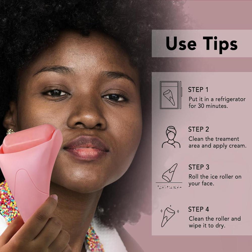 Rodillo De Hielo Para Rostro Reduces Puffiness And Wrinkle