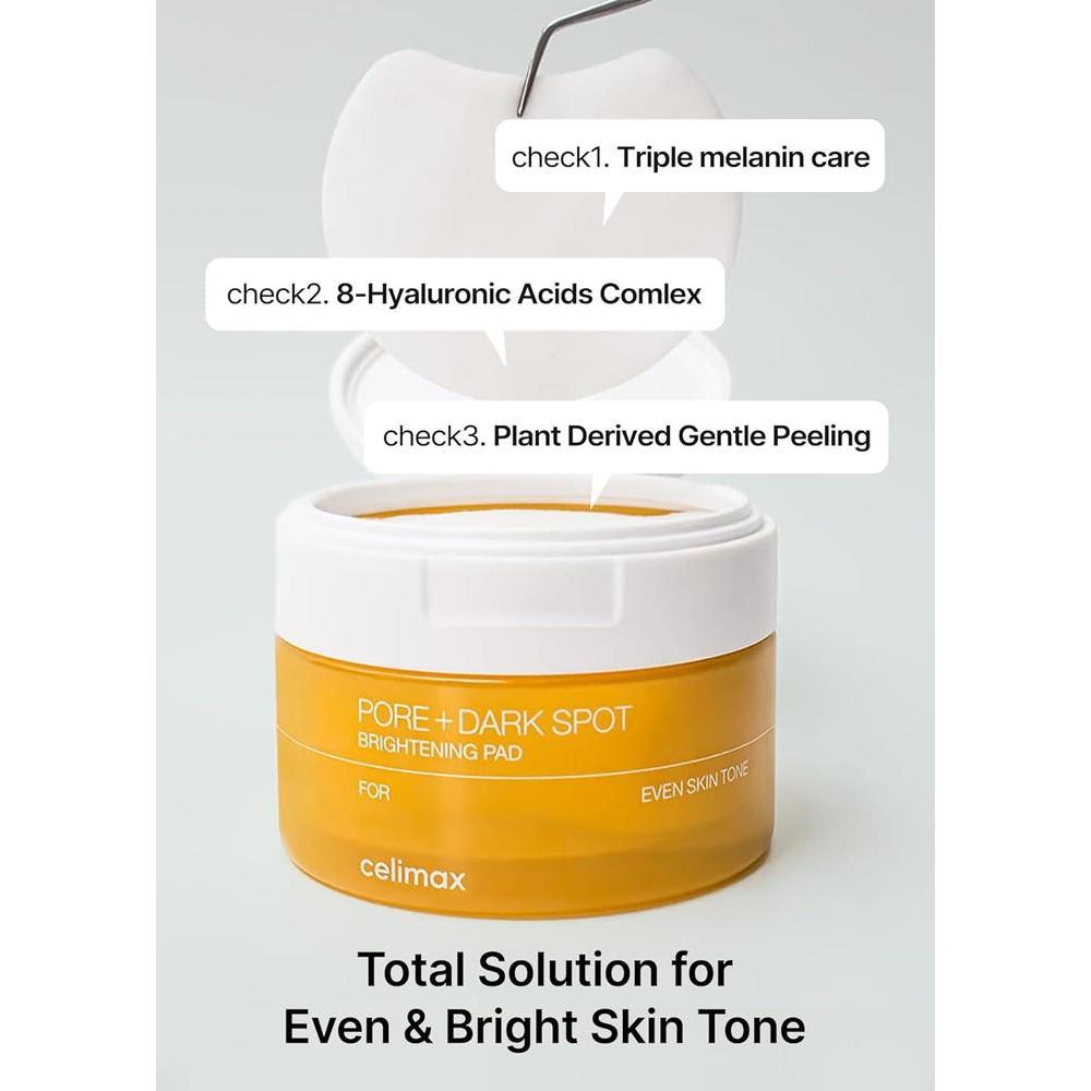 Pore+Dark Spot Brightening Pad Exfoliating Peeling Pads