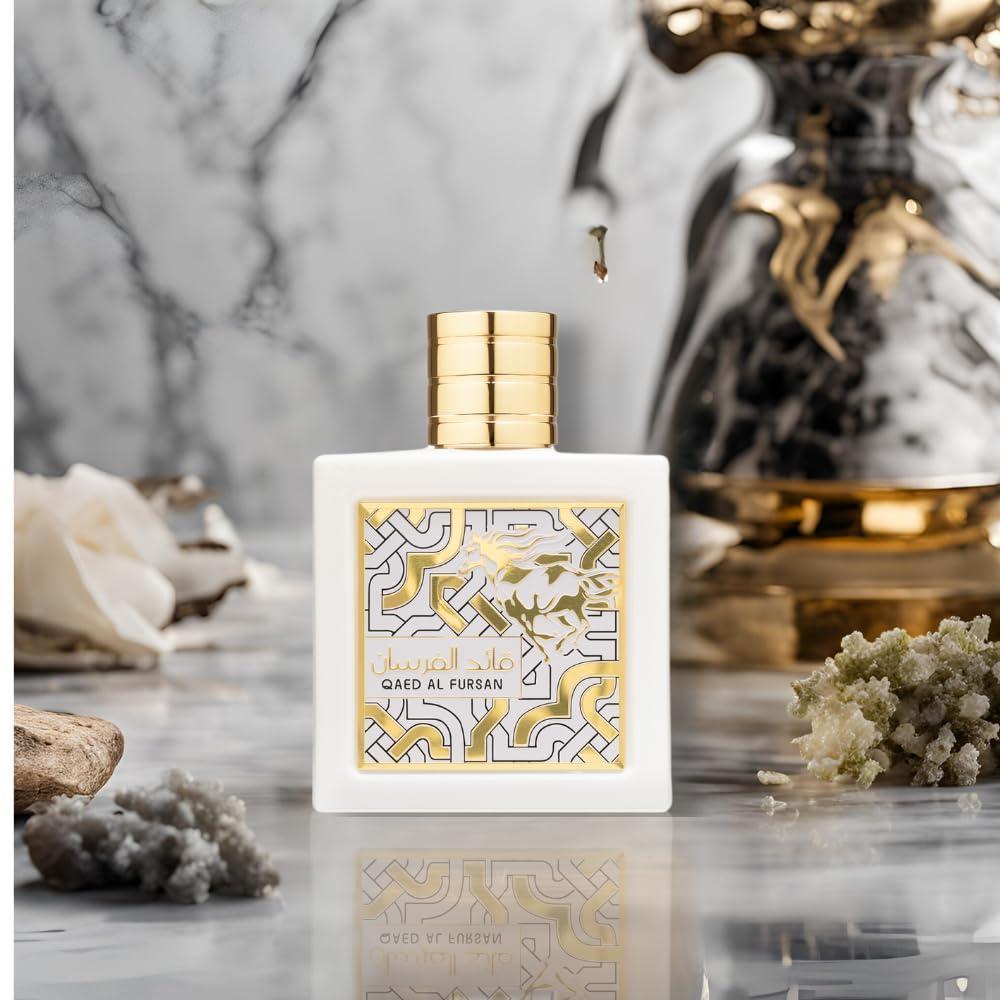 Lattafa Qaed Al Fursan Unlimited Eau de Parfum en spray unisex con aroma c’trico, 90 ml