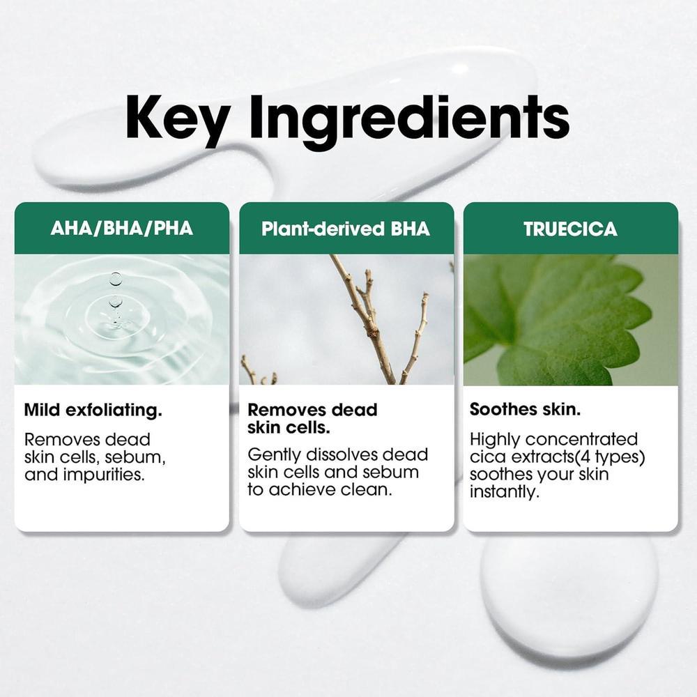 Pad AHA BHA PHA Miracle Truecica Exfoliating