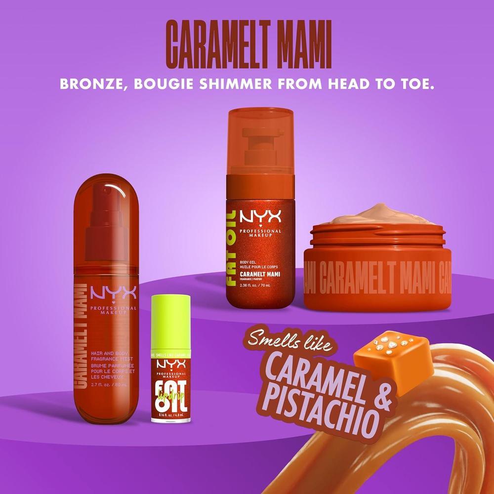 Fat Oil Fragrance Mist Perfume In Caramelt Mami For Hair & Body 2.7oz