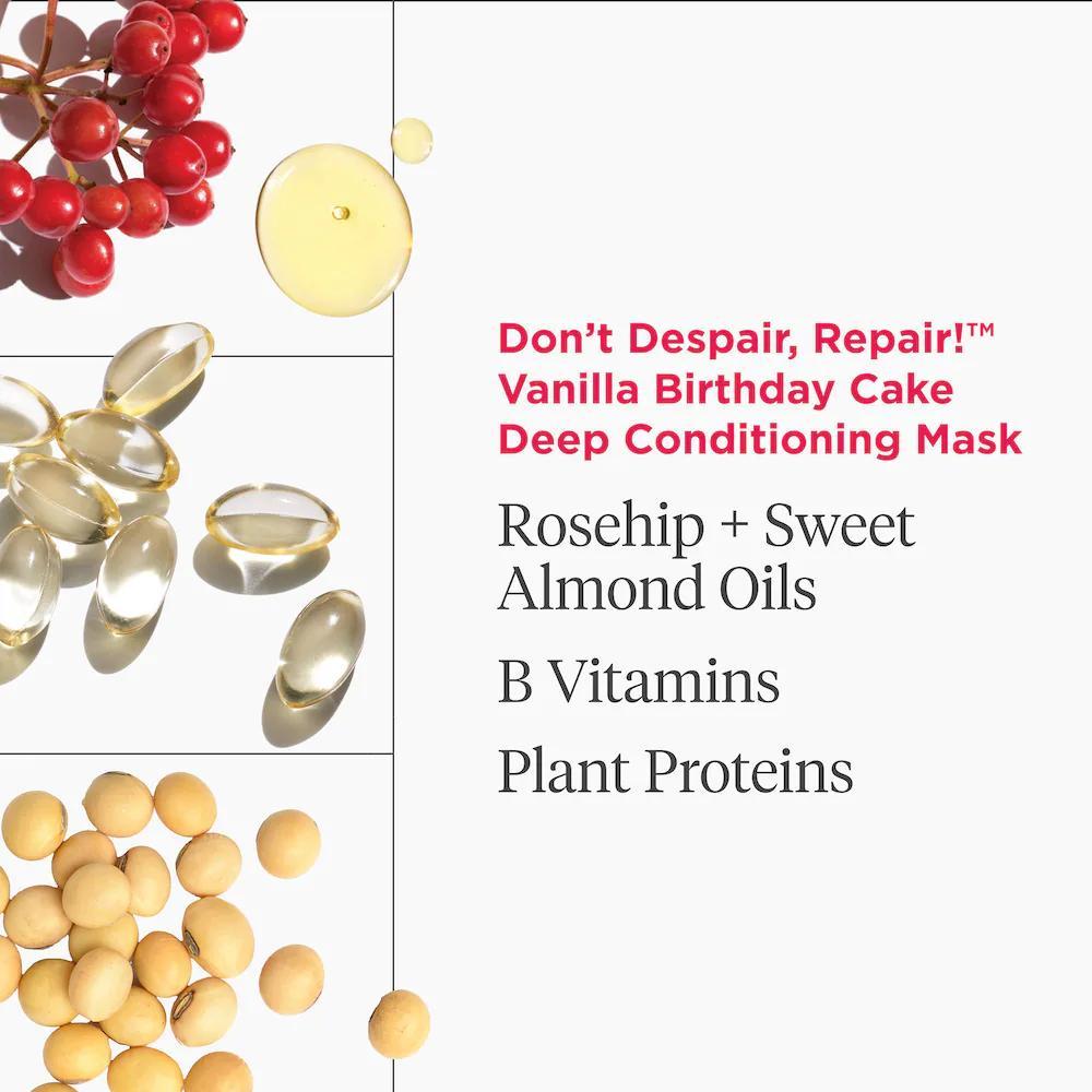 Don't Despair, Repair! Deep Conditioning Hair Mask in Vanilla Birthday Cake Scent