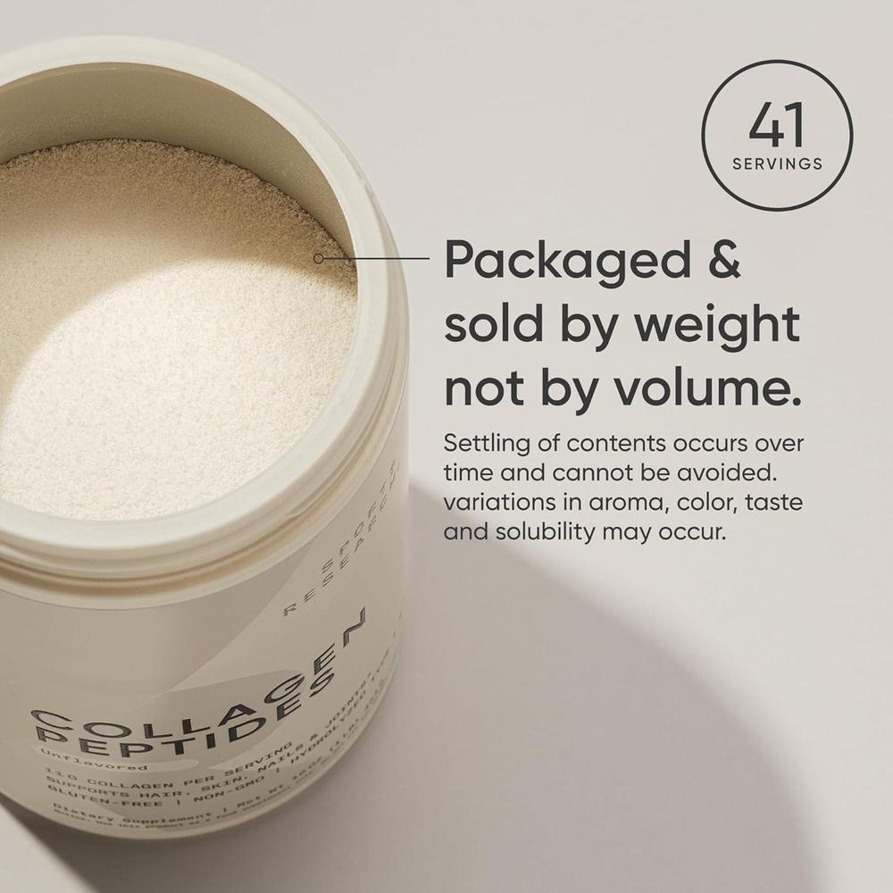 Collagen Peptides Hydrolyzed Protein Supplement 453.6g