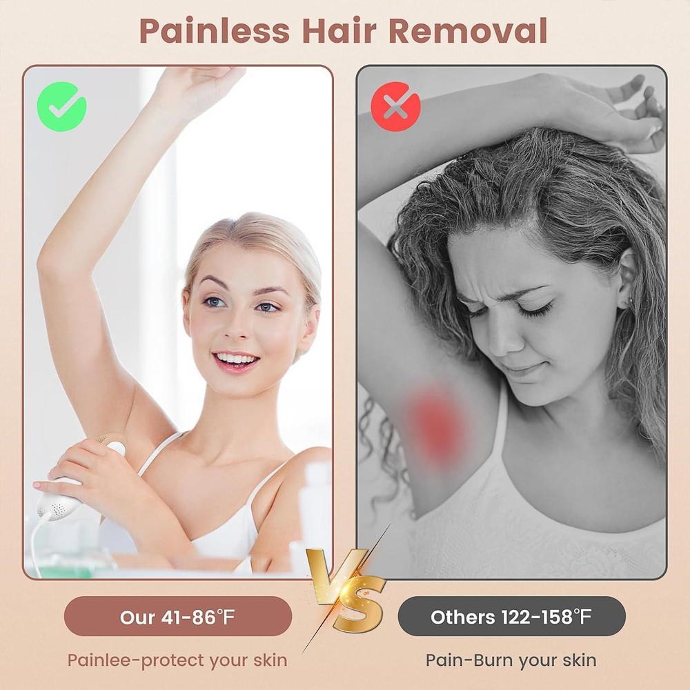 Depiladora IPL para hombres y mujeres, depilación permanente en casa, para axilas, piernas, brazos y bikini, modelo S3