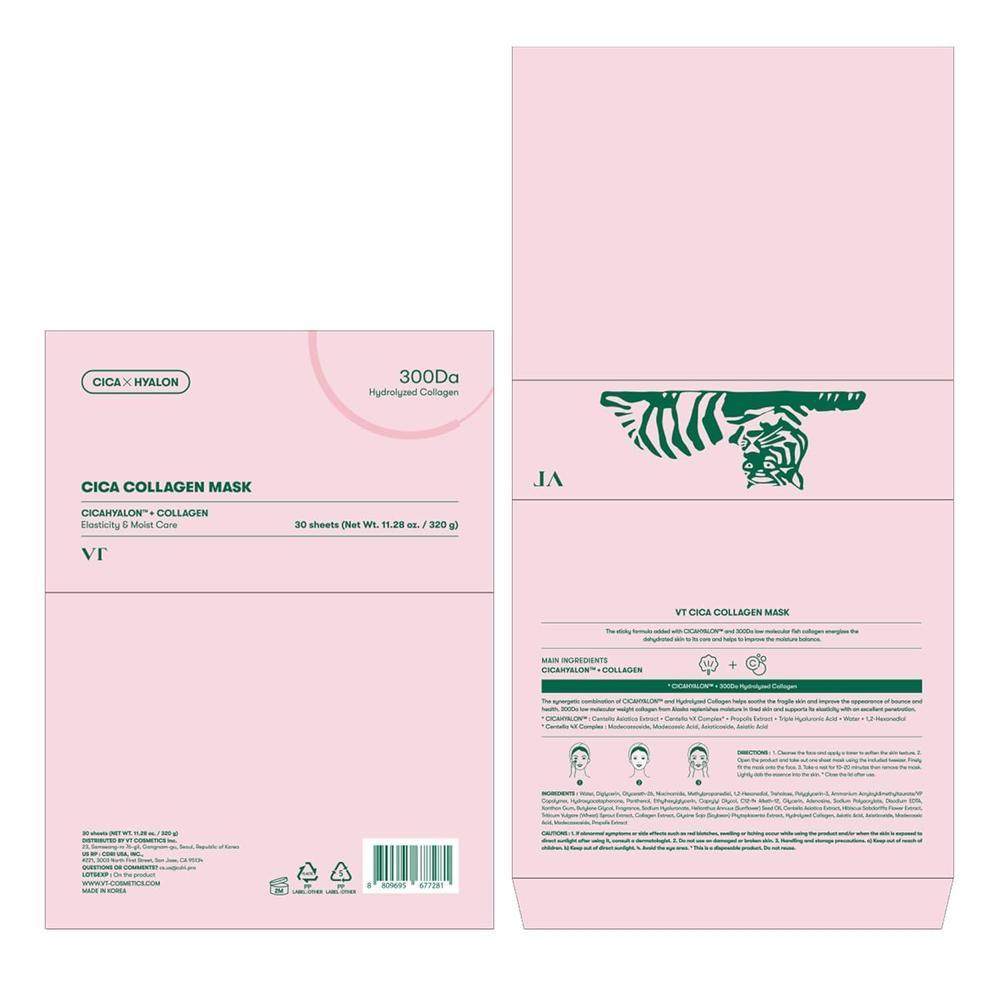 CICA Collagen Daily Mask 30 Sheets