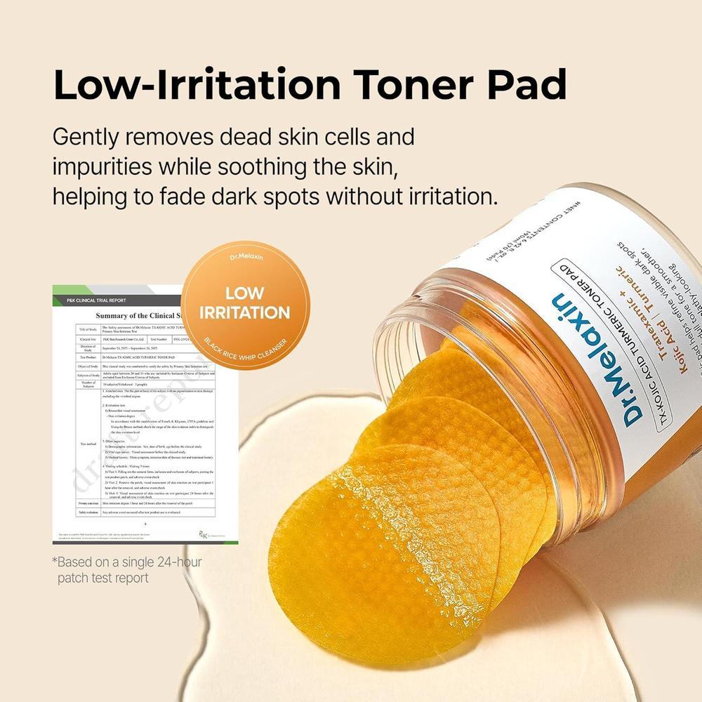 Kojic Acid Turmeric Toner Pads 190ml