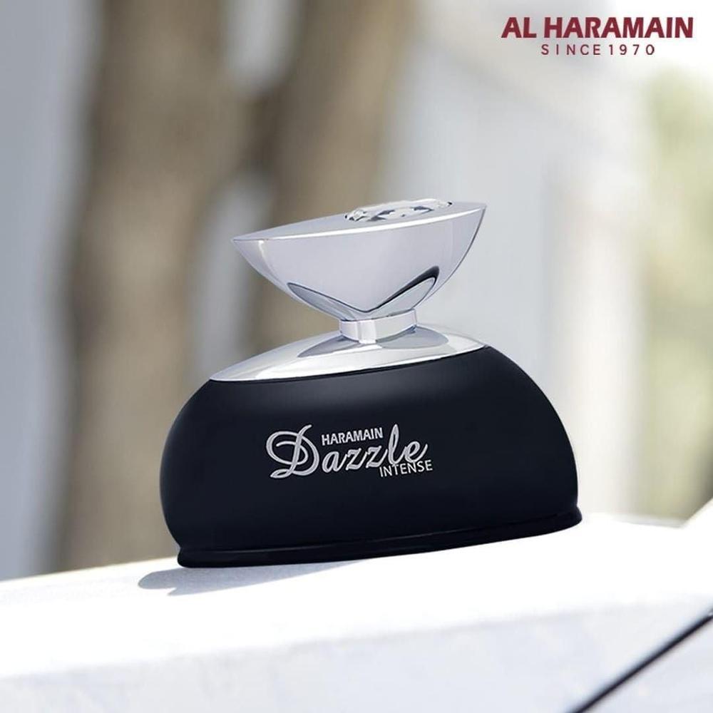 Dazzle EDP de Haramain - Elegante fragancia floral con notas de lavanda, bergamota y rosa para mujeres sofisticadas