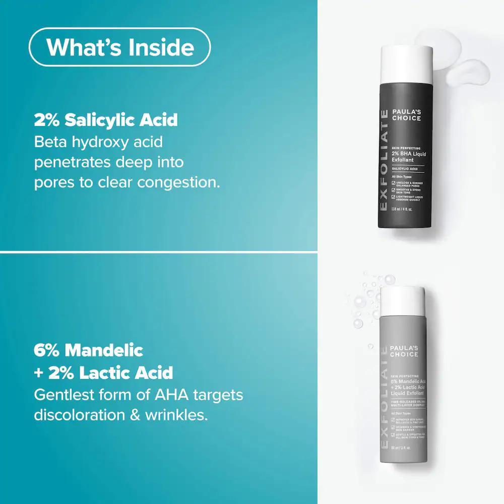 Smooth & Glow Gift Set for clearer, brighter skin