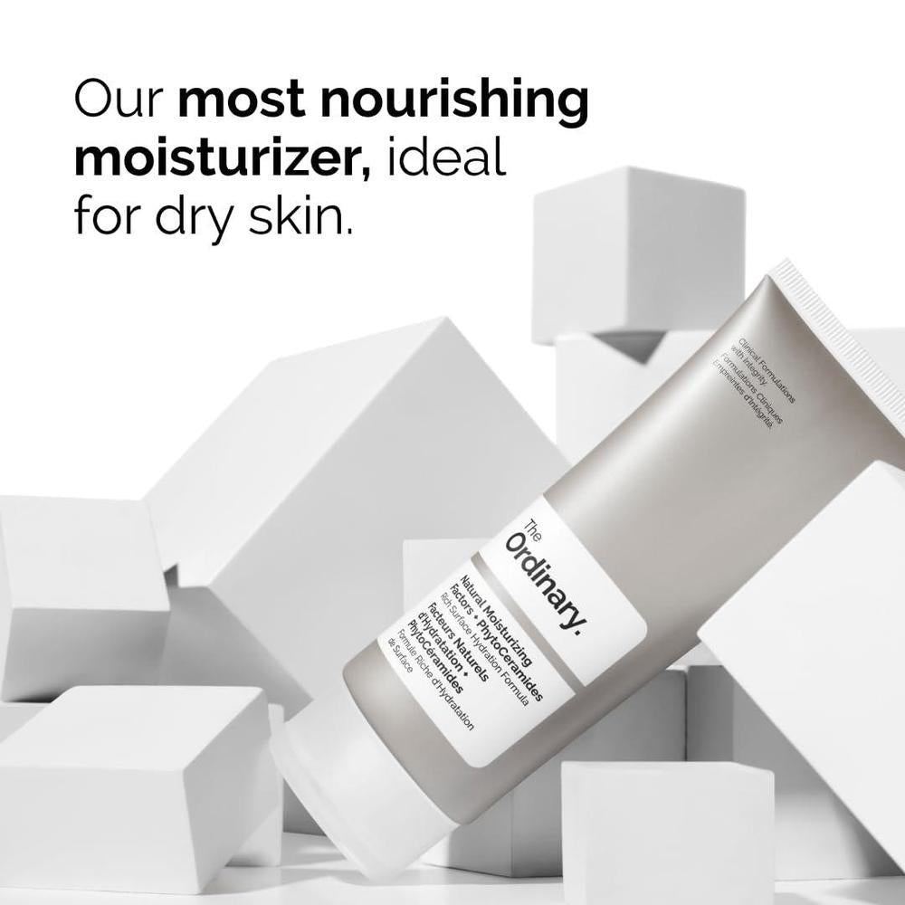 The Ordinary Age Support Set - 3-Step Anti-Aging Skin Regimen with Multi-Peptide + HA, Multi-Peptide Eye Serum, and Natural Moisturizing Factors + PhytoCeramides | Skincare Set