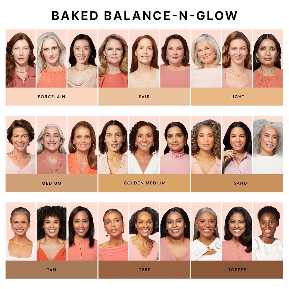 Baked Balance-N-Glow Illuminating Foundation Medium 4.5g