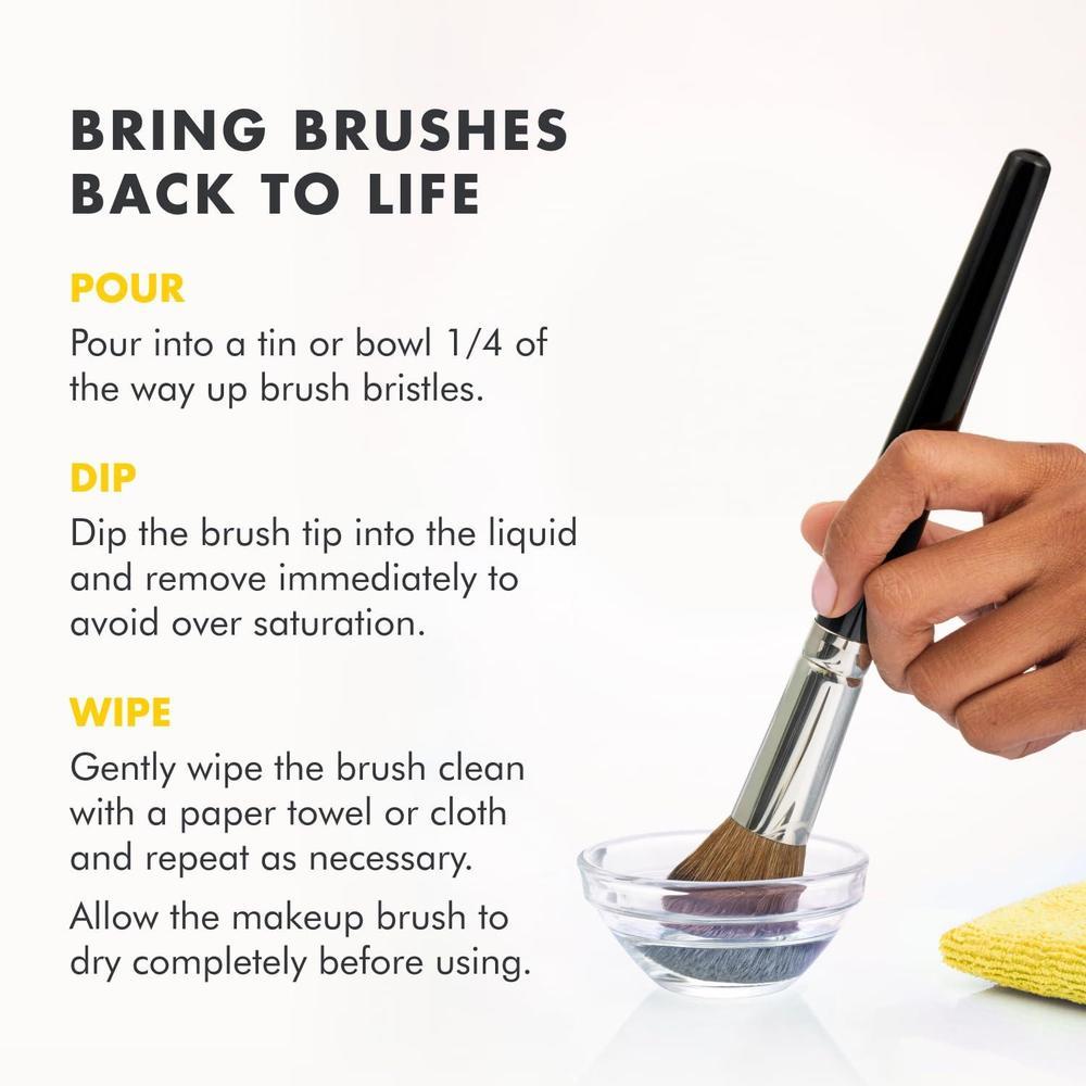 Cinema Secrets Makeup Brush Cleaner Solution - Professional Cleanser