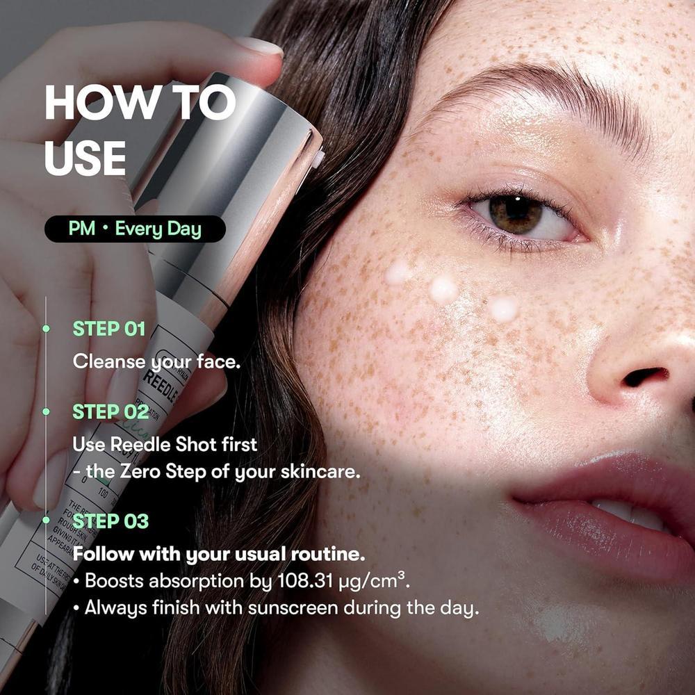 CICA Reedle Shot 100 Spicule Microneedling Serum Exosome Centella Asiatica 50ml