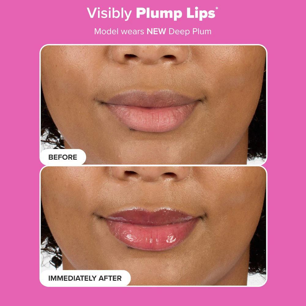 Peptide Plumping Gloss Balm Duo Gift Set for Hydrated, Fuller Lips