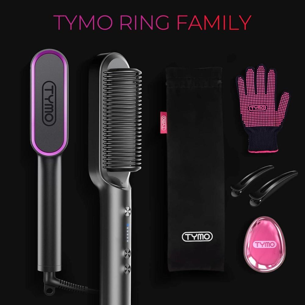 Hair Straightener Brush + 5 Temps