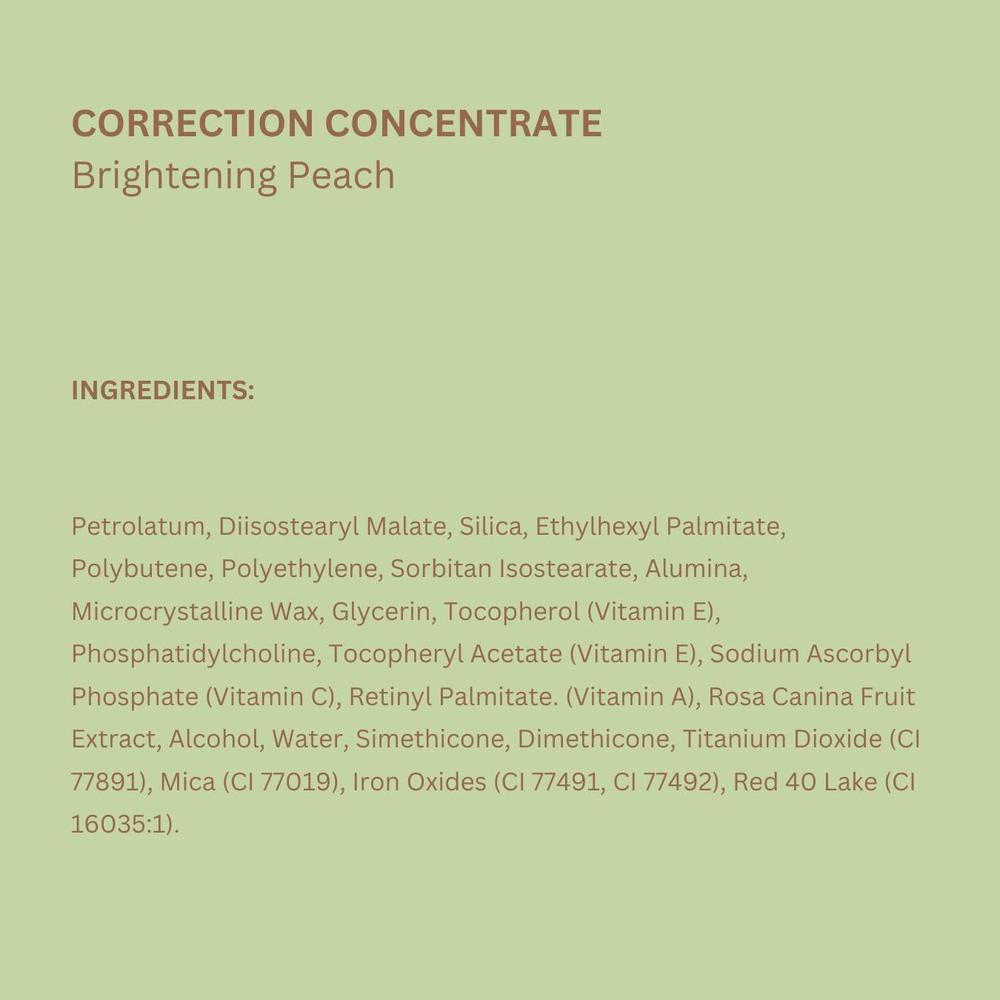 Brightening Peach Concealer Under Eye Colour Corrector 3ml