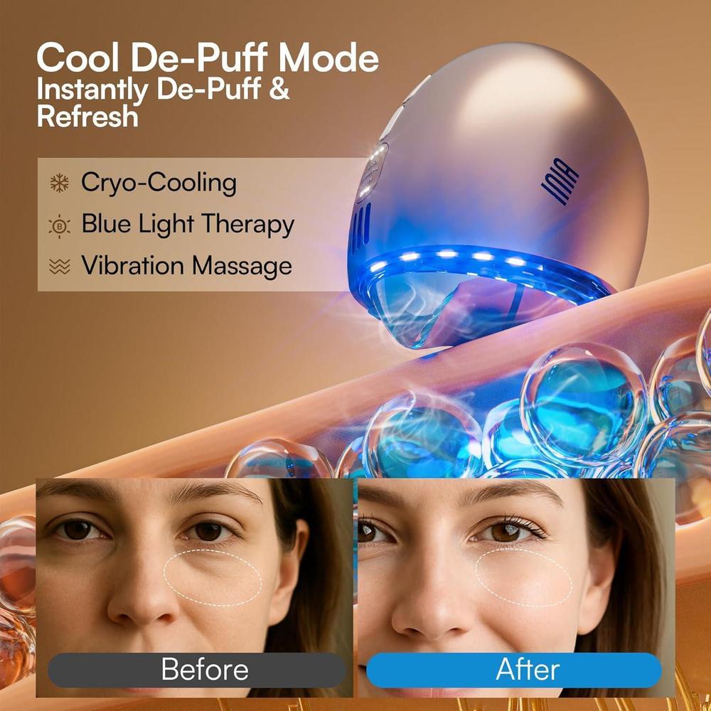 Red Light Therapy 7-in-1 Tool Thermal & Cryo Facial Massager
