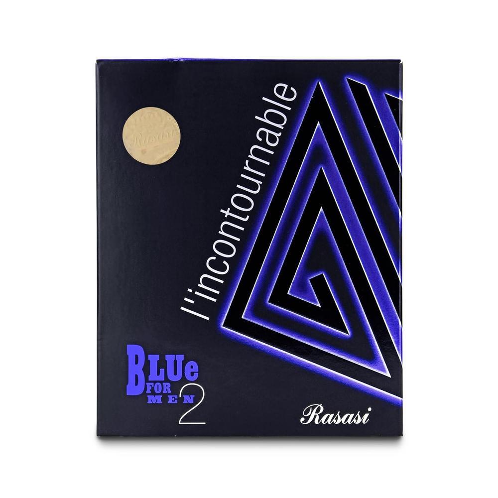 RASASI Blue L'incontournable Eau De Parfum Spray para hombre, aroma duradero y sofisticado