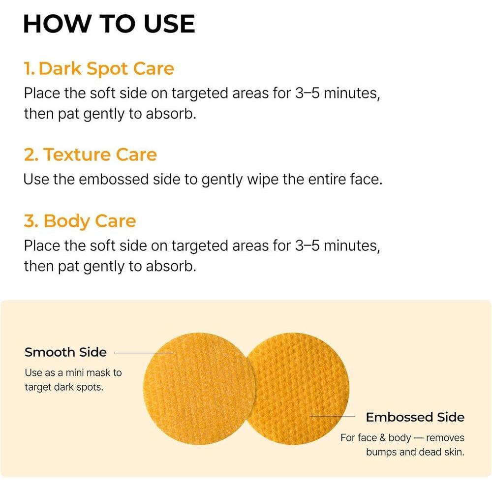 Kojic Acid Turmeric Toner Pads 190ml