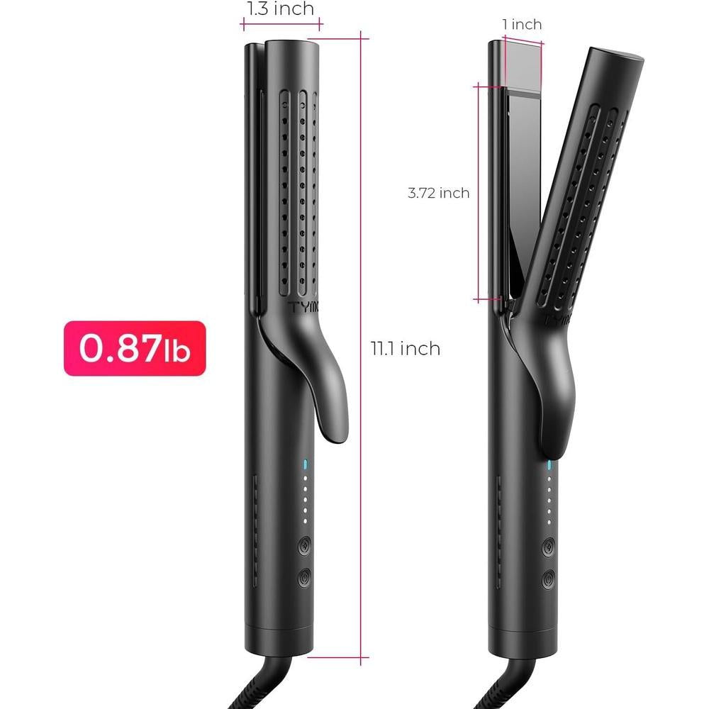 Tymo Airflow 2.0 Curling Iron Flat Iron 1.25 Inch