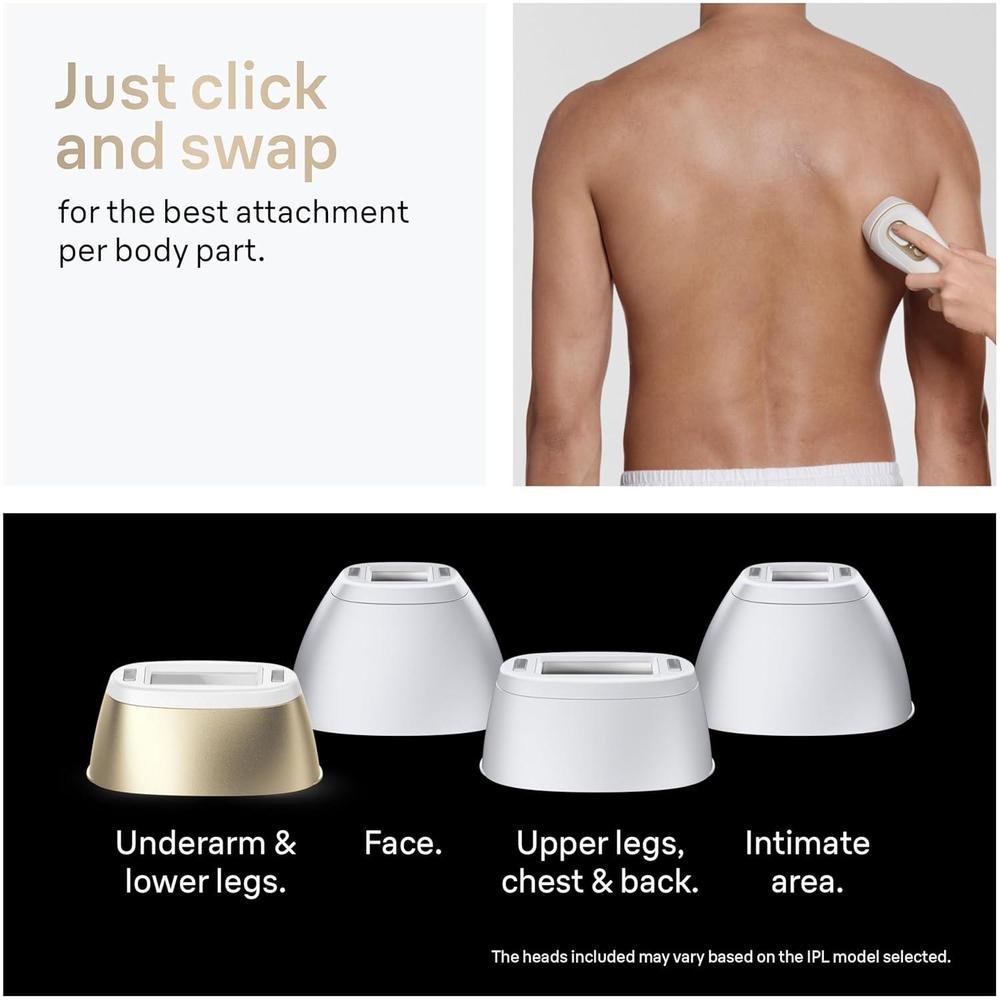 Depiladora láser Braun Silk Expert Pro 5 PL5137 para mujeres y hombres, incluye maquinilla Venus, cableada, uso en cuerpo y cara