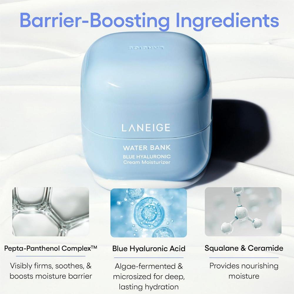 Laneige Water Bank Blue Hyaluronic Cream Moisturizer 70ml