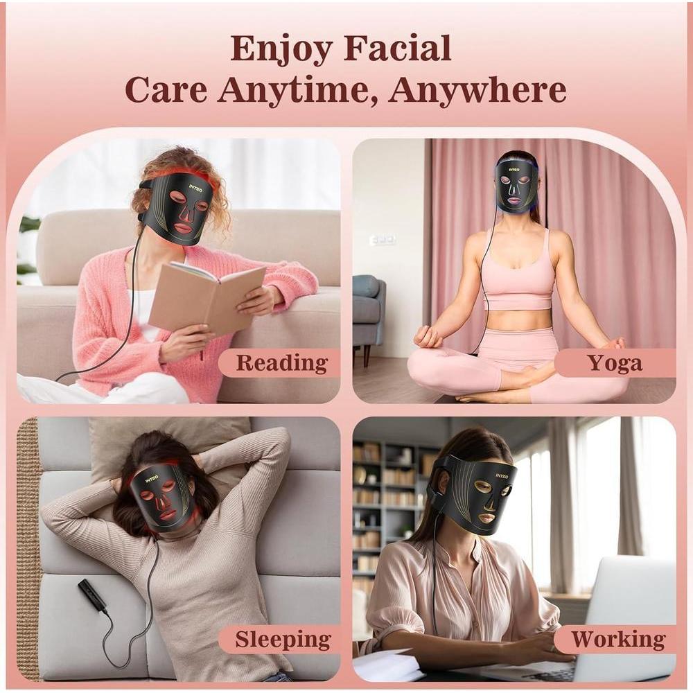 Red Light Therapy Mask 3 Modes